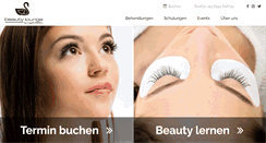 Desktop Screenshot of beauty-lounge-buechenbeuren.de